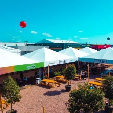 Tendas Piramidais em Água Santa