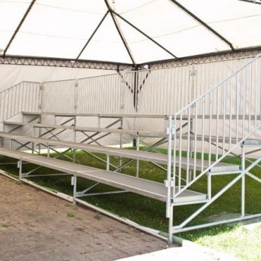 Arquibancadas em Água Santa